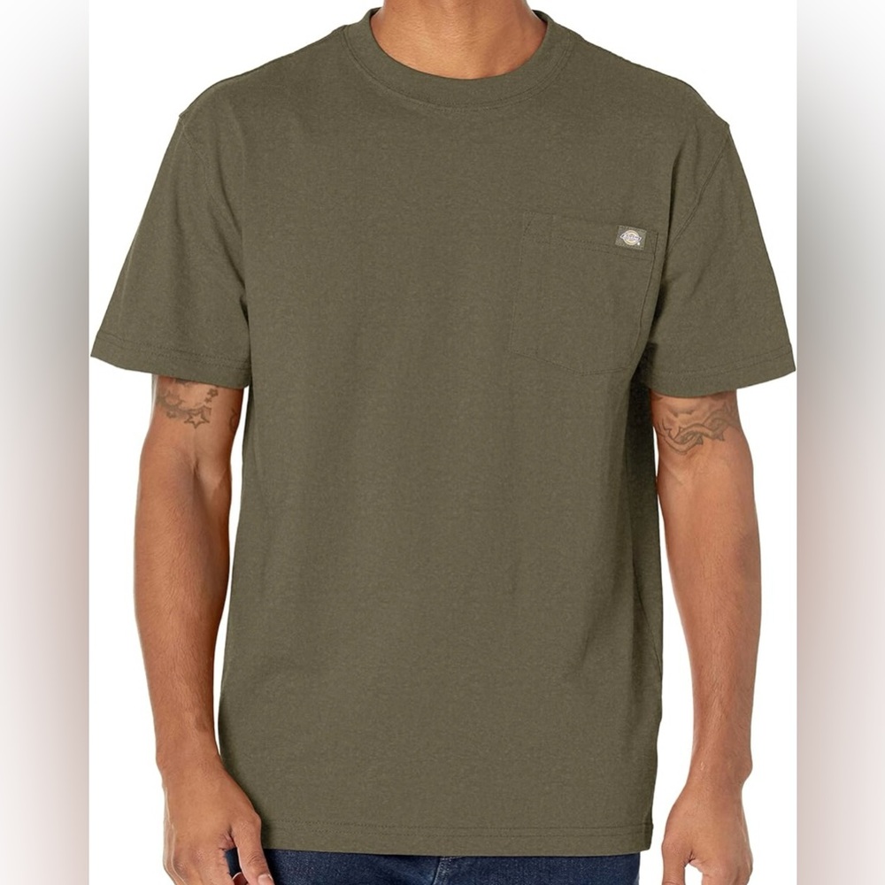 NWT Dickies Men’s Heavyweight Crew Neck Short Sleeve Tee